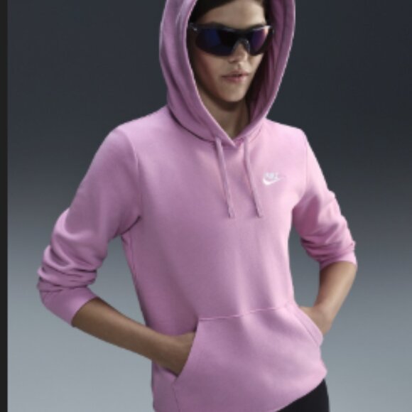 Nike Tops - Nike Classic Hoodie Women’s Size S Lavender Sweatshirt